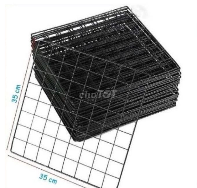 Lưới Sắt Thép Lắp Ghép Làm Chuồng/Kệ Tủ - 8k/ Cái