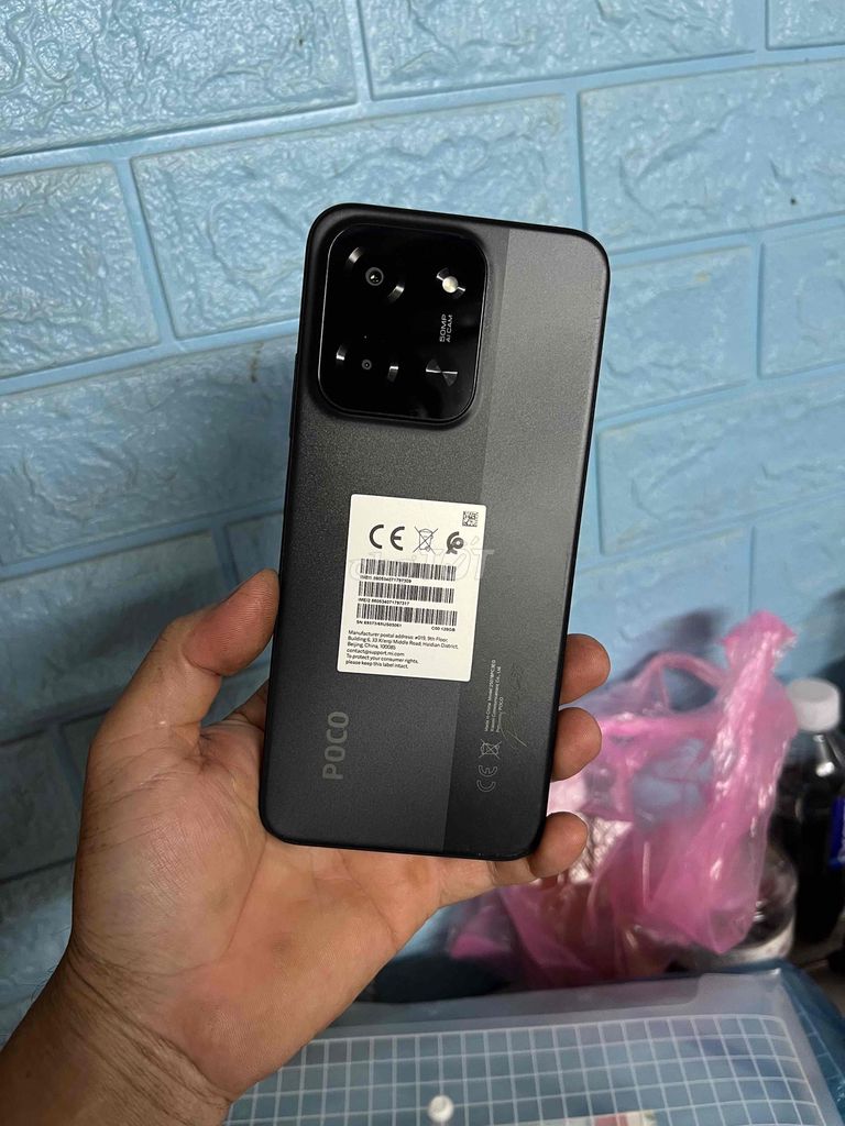 Xiaomi POCO C85 128GB Đen Đã sử dụng. Mua bán Điện thoại tại Huyện Trảng Bàng Tây Ninh được đăng bởi Mua bán trao đổi đtdd trảng bàng hình 1