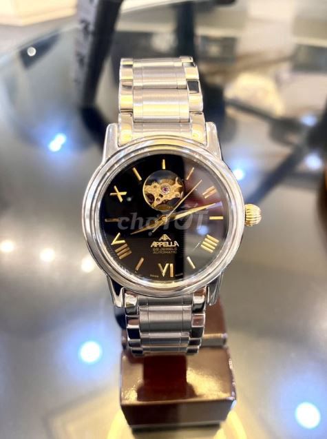 Appella Automatic lộ tim; lộ máy; size 37mm