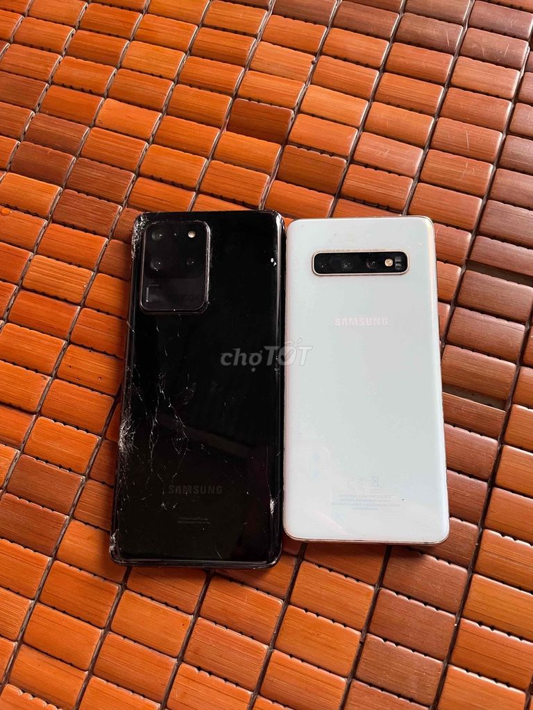 bán xác 2 cái samsung S20 ultra và s10