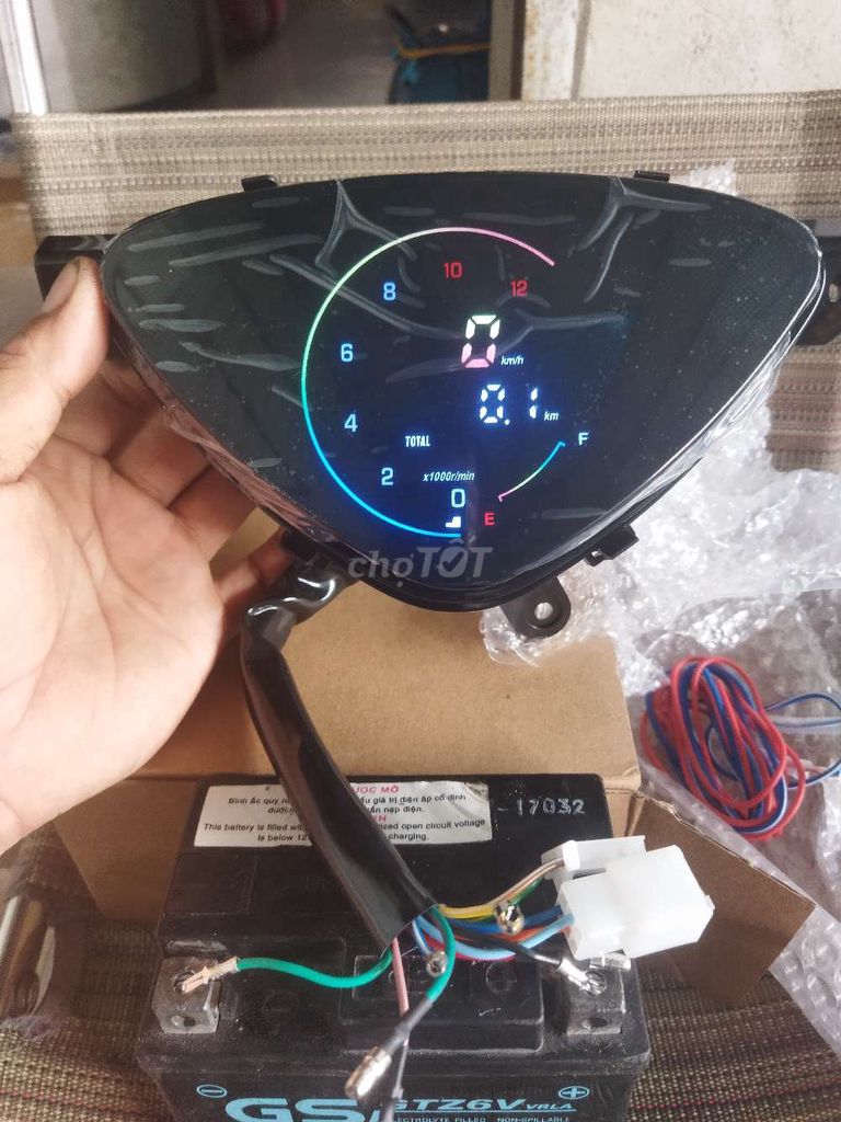 Đồng hồ điện tử xe máy Mio màu đen. Mua bán Phụ tùng xe tại Huyện Long Điền Bà Rịa - Vũng Tàu được đăng bởi Nguyễn Nguyên hình 2