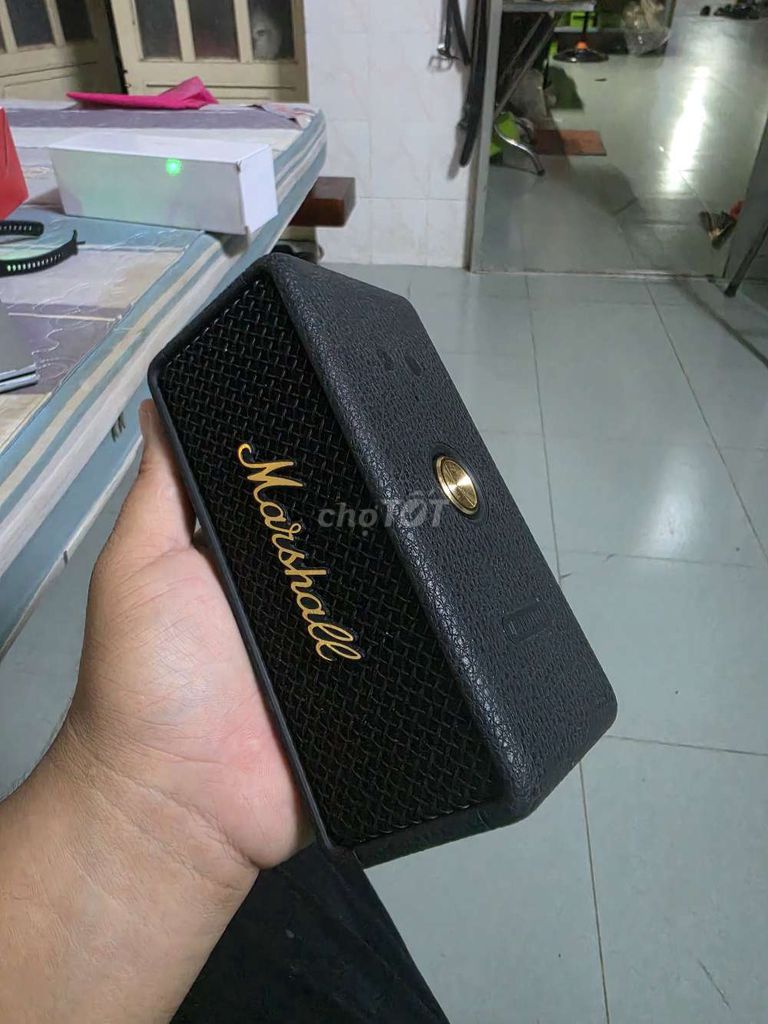 Loa Bluetooth Marshall Đen Không dây. Mua bán Tivi, Âm thanh tại Thành phố Tây Ninh Tây Ninh được đăng bởi AN TÂM  hình 1