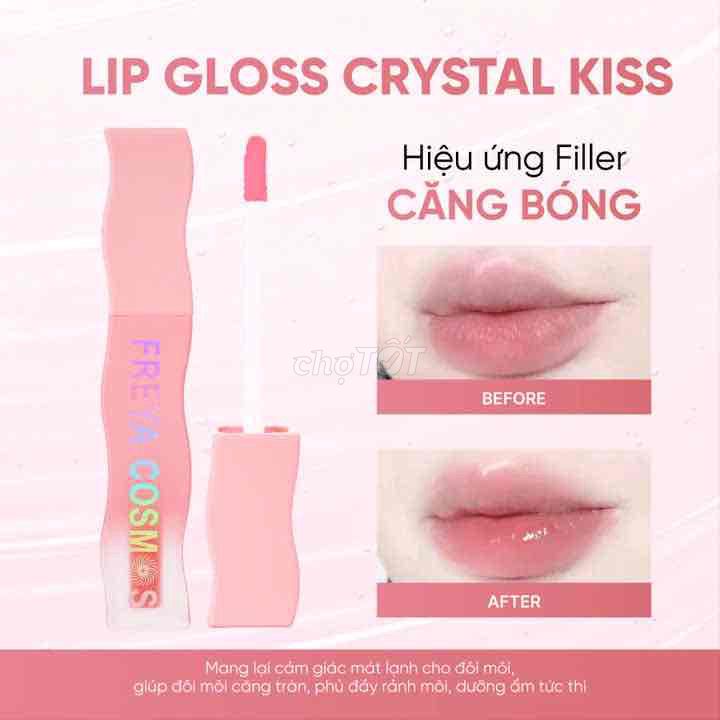 Son Dưỡng Bóng Lip Gloss Crystal Kiss