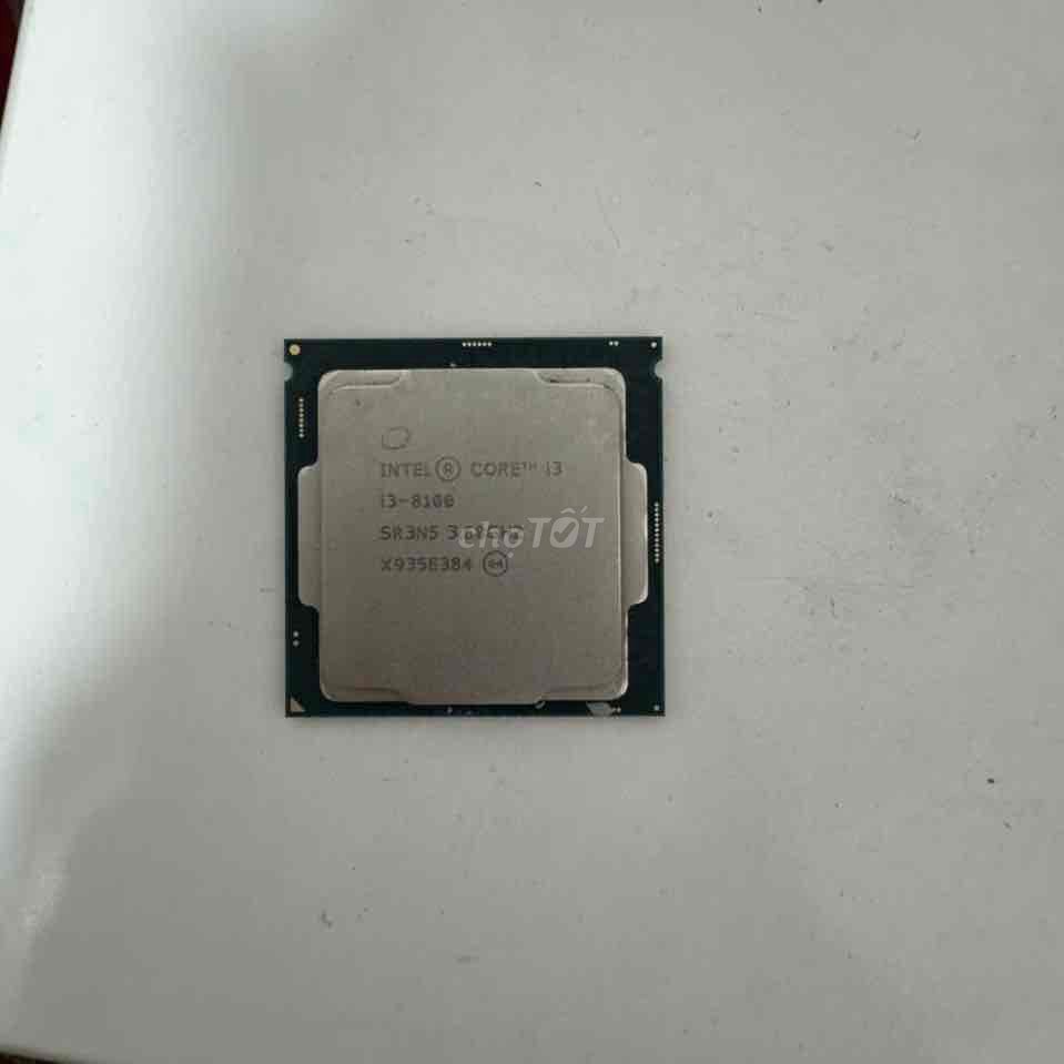 Cpu i3 8100