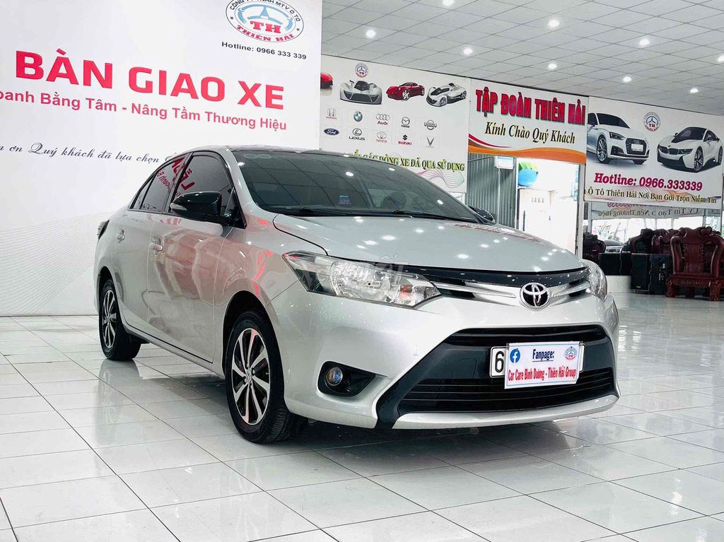 Toyota Vios 1.5E MT - SX2017 xe đẹp. Mua bán Ô tô tại Huyện Dầu Tiếng Bình Dương được đăng bởi TRUNG DƯƠNG AUTO  hình 2