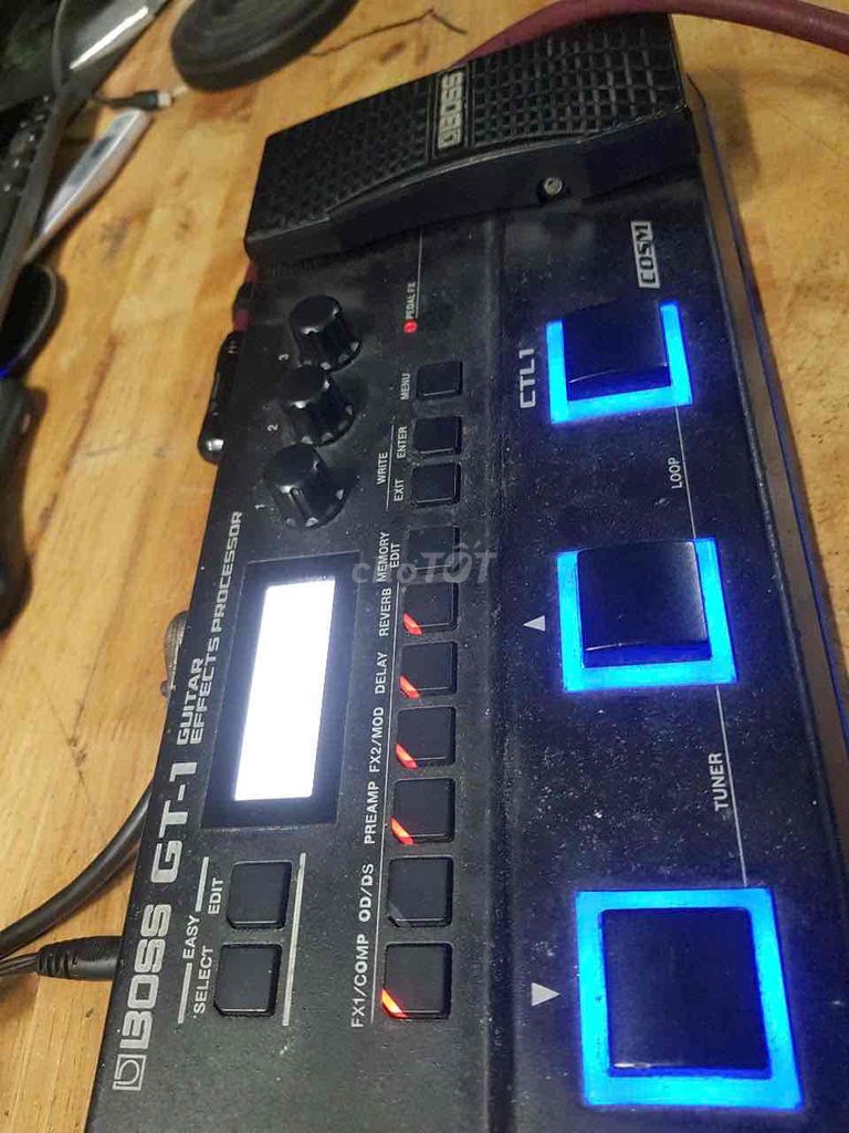 Bộ xử lý hiệu ứng guitar Boss GT-1 Đen. Mua bán Nhạc cụ tại Thành phố Dĩ An Bình Dương được đăng bởi Lê Bùi Hữu Ân hình 1