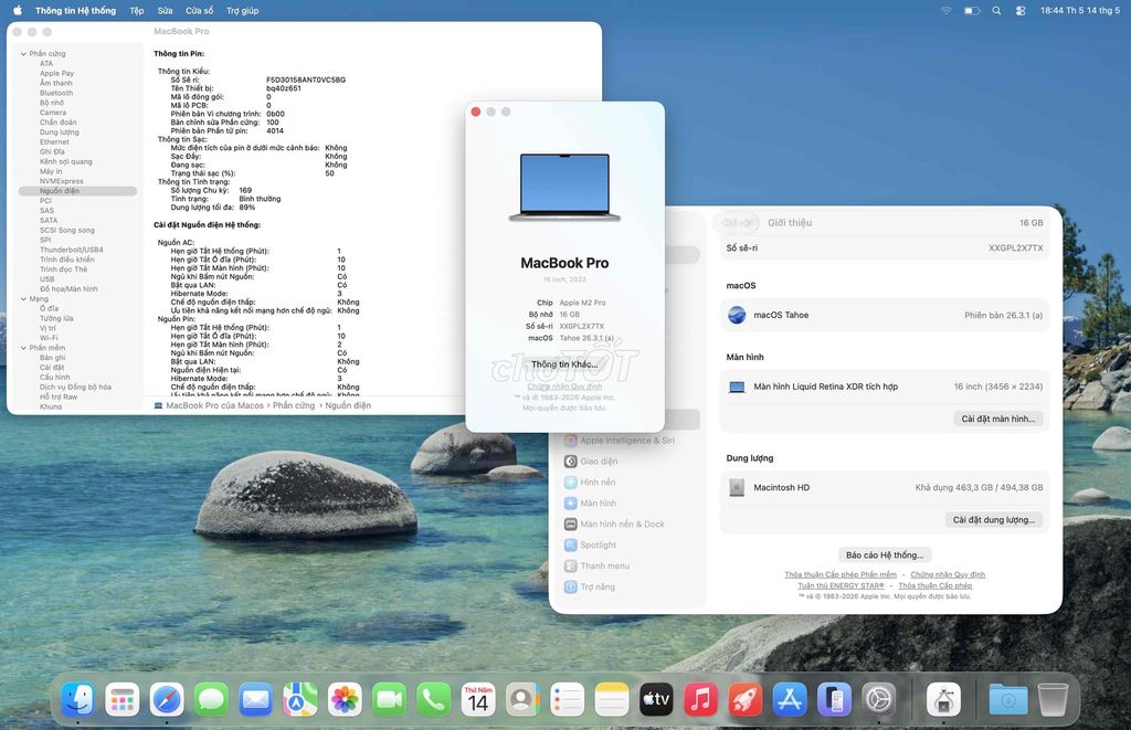 Apple MacBook Pro M2 Pro 16 inch 16GB/512GB. Mua bán Laptop tại Quận Ba Đình Hà Nội được đăng bởi Nguyen  hình 1
