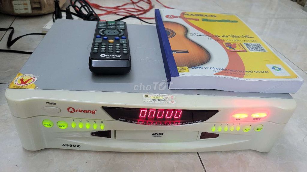 Đầu đĩa DVD karaoke Ariang 3600 (Bass uy lực)