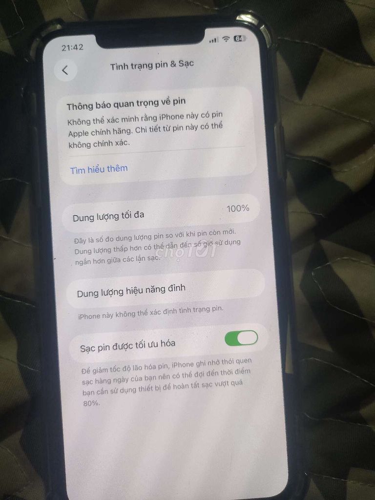 Apple iPhone 11 Pro Max 256GB Vàng gold. Mua bán Điện thoại tại Huyện Vĩnh Linh Quảng Trị được đăng bởi Nguyễn Minh Huy hình 1