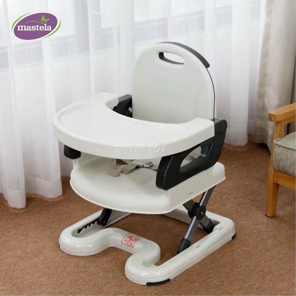Ghế ăn dặm Mastela Trắng Đã sử dụng. Mua bán Mẹ và bé tại Quận 11 Tp Hồ Chí Minh được đăng bởi Thư Thư hình 1