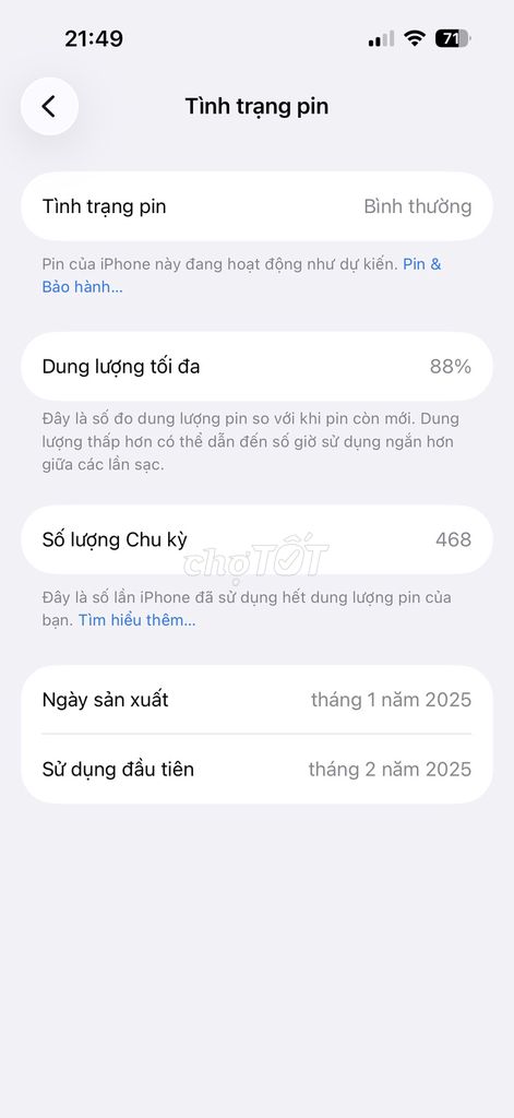 iPhone 16 128GB. Mua bán Điện thoại tại Quận Nam Từ Liêm Hà Nội được đăng bởi Lê Văn Dũng hình 1