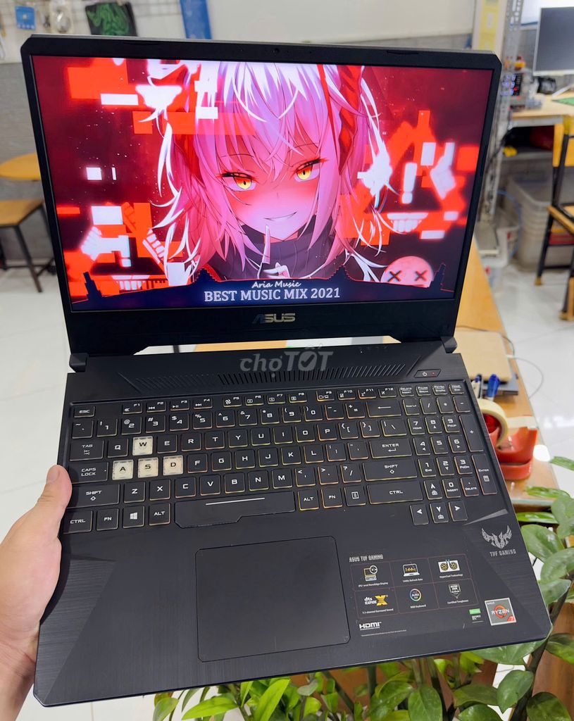 ASUS TUF GAMING FX505 R7-3750H/16/512_GTX 1650 4GB. Mua bán Laptop tại Thành phố Thủ Đức Tp Hồ Chí Minh được đăng bởi Shop Cyber hình 1