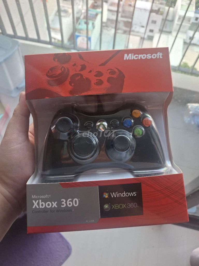 Tay cầm chơi game Microsoft Xbox 360 Đen Có dây. Mua bán Thiết bị chơi game tại Thành phố Thủ Đức Tp Hồ Chí Minh được đăng bởi Quang Hung hình 1
