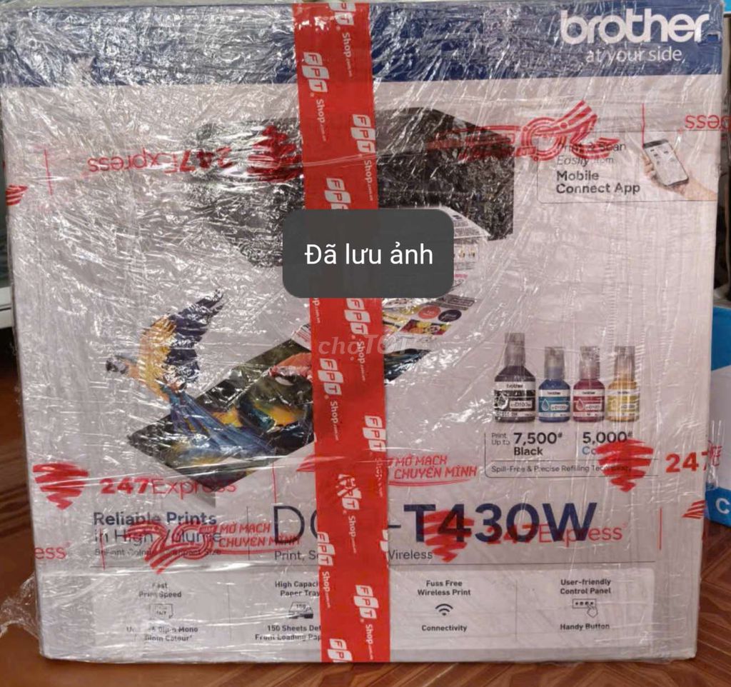 Máy in Brother DCP-T430W Đen Wifi. Mua bán Đồ dùng văn phòng tại Thành phố Cao Lãnh Đồng Tháp được đăng bởi Van hình 1