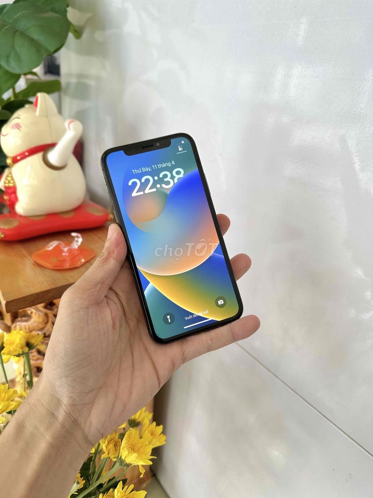 Apple iPhone X 64GB Xám. Mua bán Điện thoại tại Thành phố Long Xuyên An Giang được đăng bởi phong LX  hình 1