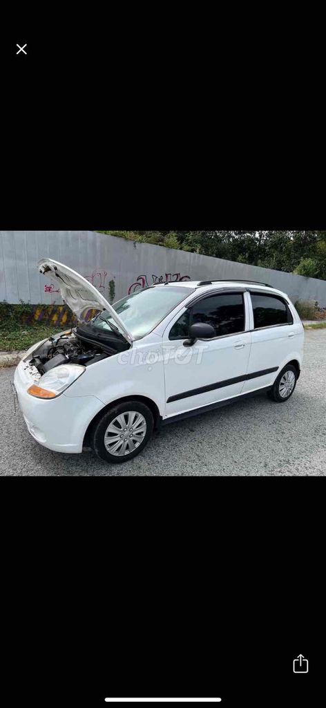 Chevrolet Spark số sàn 5 chỗ màu trắng. Mua bán Ô tô tại Huyện Hóc Môn Tp Hồ Chí Minh được đăng bởi A Mỹ hình 1