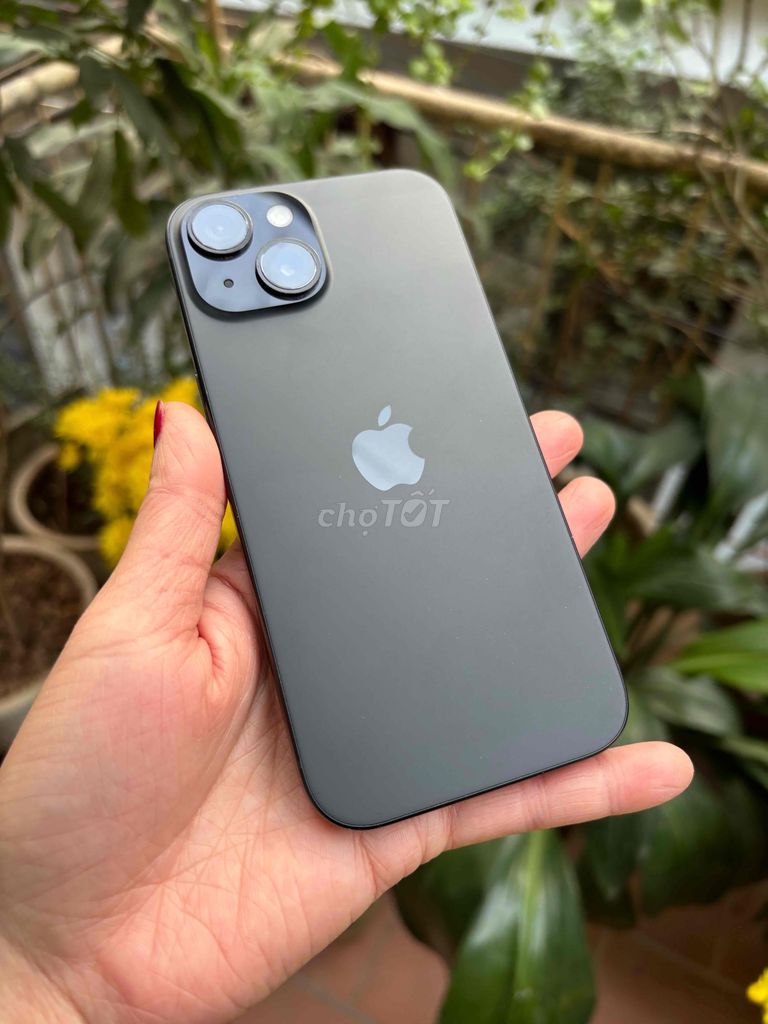 Iphone 15 thường 128g bản Qte Titan Zin all pin 91