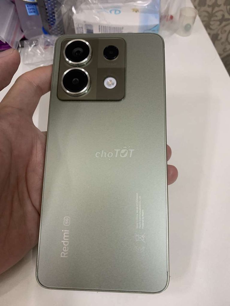 Xiaomi Redmi Note 13 Pro 5G 256GB Xanh lá. Mua bán Điện thoại tại Quận 1 Tp Hồ Chí Minh được đăng bởi Hai Pham hình 1