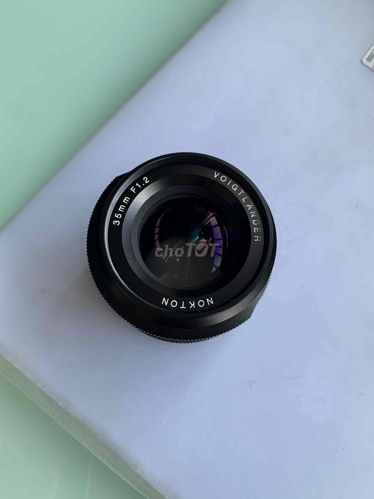 Voigtlander Nokton 35mm f1.2 Fuji X-mount MF. Mua bán Máy ảnh, Máy quay tại Quận 4 Tp Hồ Chí Minh được đăng bởi Nancy hình 1
