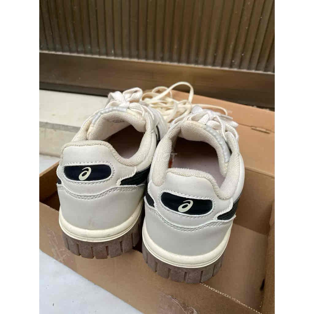 Giày thể thao Asics Court Mz Kem, Đen. Mua bán Giày dép tại Thị xã An Nhơn Bình Định được đăng bởi Sang Nguyễn hình 1