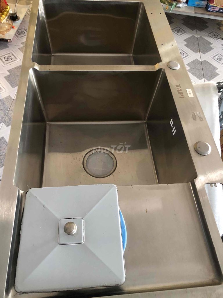Thanh lý chậu rửa chén TAPI Inox 304 Bạc. Mua bán Dụng cụ nhà bếp tại Thành phố Vị Thanh Hậu Giang được đăng bởi Nghia hình 1