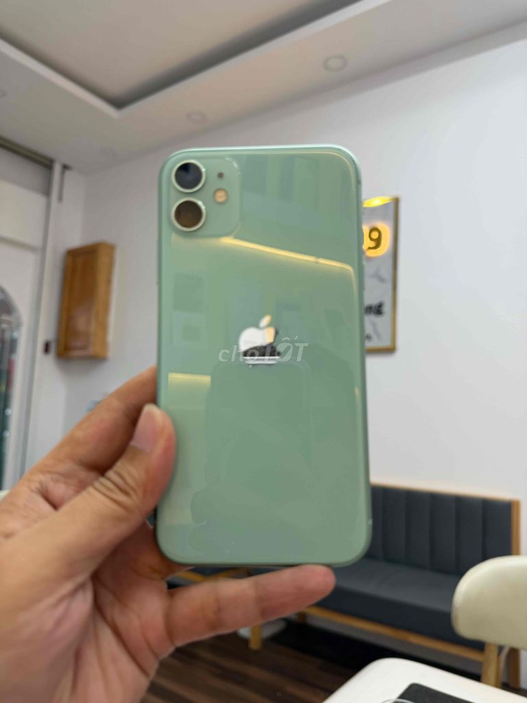 Apple iPhone 11 64GB Xanh 99% pin 100% giá tốt. Mua bán Điện thoại tại Quận Tân Bình Tp Hồ Chí Minh được đăng bởi Shop Trung Văn Apple Watch hình 1