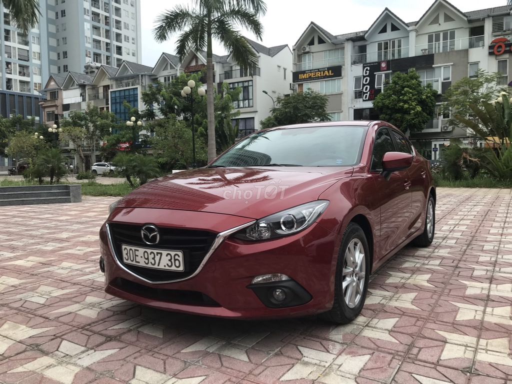 0902030406 - Bán Mazda 3 1.5AT màu đỏ 2017