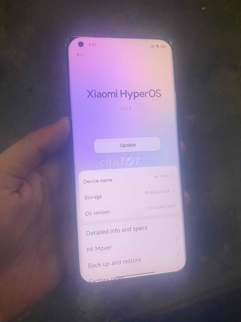 Xiaomi Mi 11 Pro 256GB Bạc. Mua bán Điện thoại tại Thành phố Thủ Dầu Một Bình Dương được đăng bởi nguyen lam hình 1