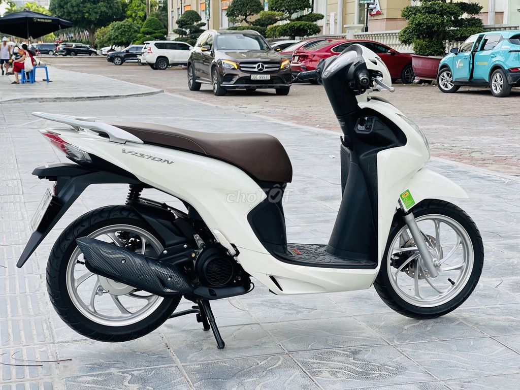 Honda Vision 110 Fi Trắng Bản Cao Cấp 2023 Biển 29. Mua bán Xe máy tại Quận Nam Từ Liêm Hà Nội được đăng bởi HẢI ĐĂNG hình 4