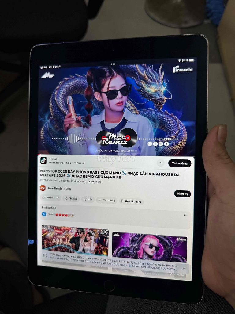 Apple iPad Air 2 32GB 4G Bạc. Mua bán Máy tính bảng tại Quận 12 Tp Hồ Chí Minh được đăng bởi khanh hình 1