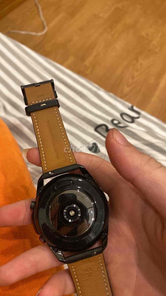 Samsung Galaxy Watch 3 Đen Dây da. Mua bán Thiết bị đeo thông minh tại Quận Hoàng Mai Hà Nội được đăng bởi tống hải ninh hình 1