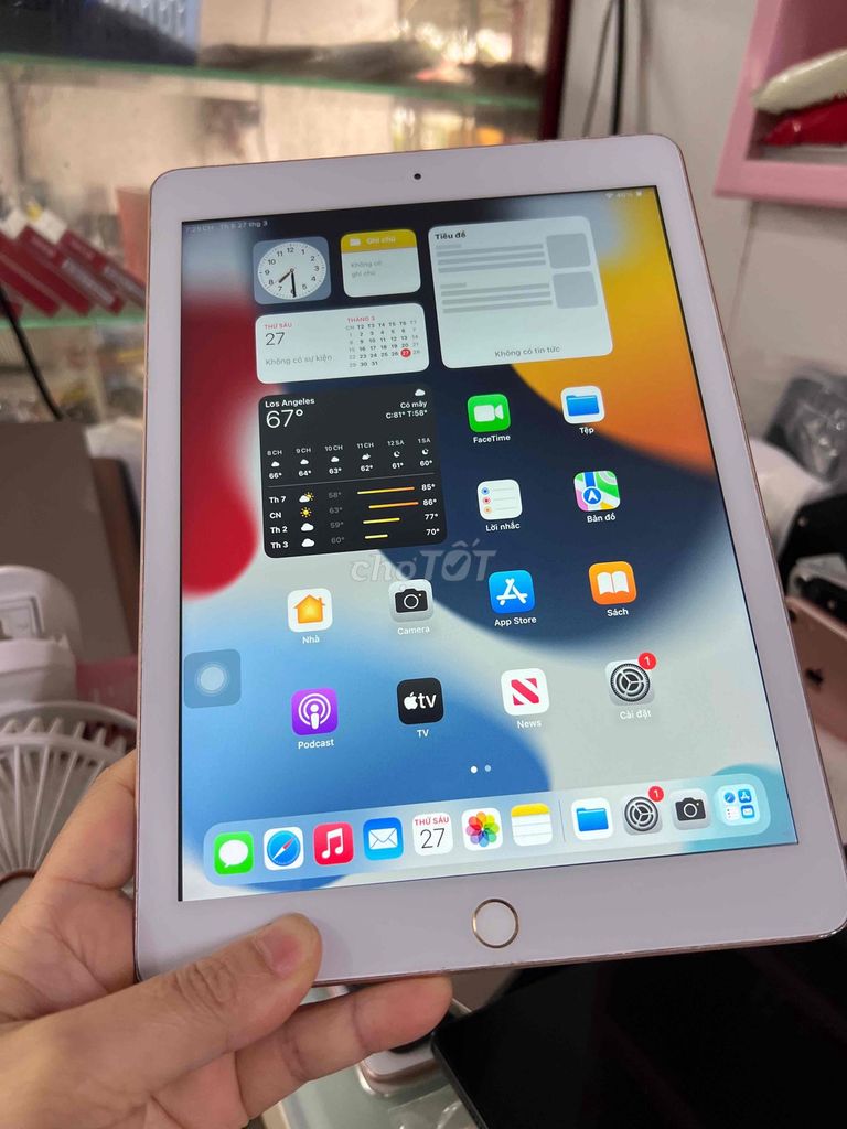 Apple iPad Gen 6 32GB Vàng hồng. Mua bán Máy tính bảng tại Quận Dương Kinh Hải Phòng được đăng bởi Thanh Loan hình 1