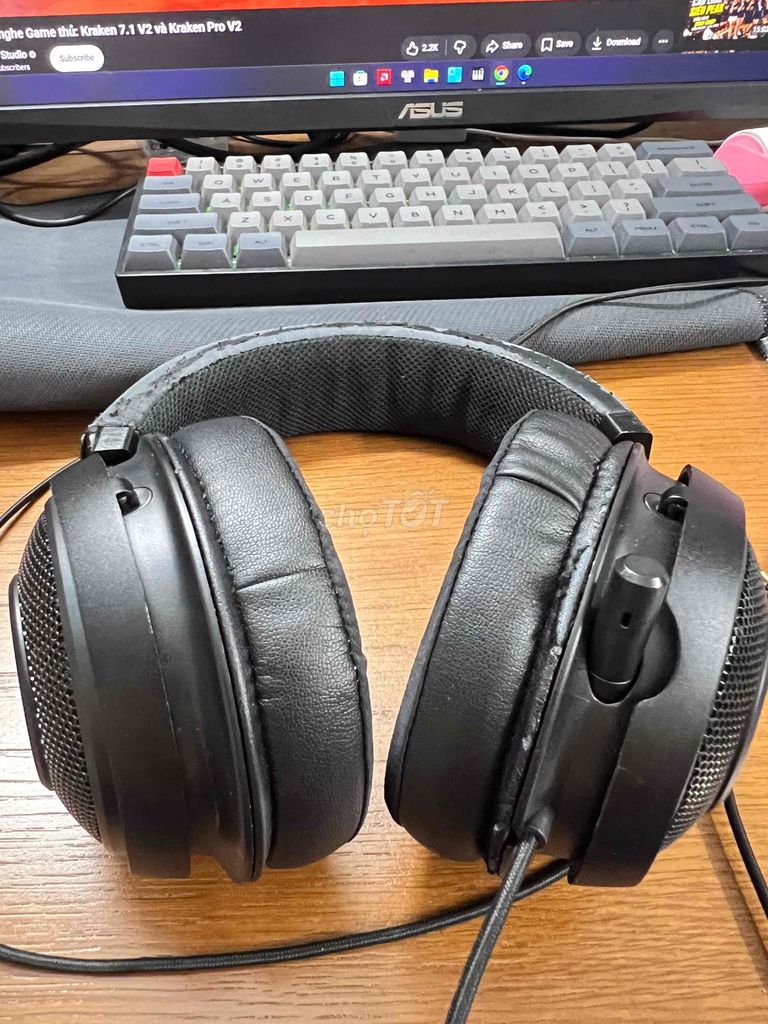 Tai nghe gaming Razer Kraken Pro V2 Đen. Mua bán Tivi, Âm thanh tại Quận Phú Nhuận Tp Hồ Chí Minh được đăng bởi Lê Thiên Tứ hình 1