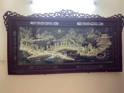 Thanh lí tranh gỗ treo tường. Mua bán Cây cảnh, đồ trang trí tại Quận Cầu Giấy Hà Nội được đăng bởi Thắng