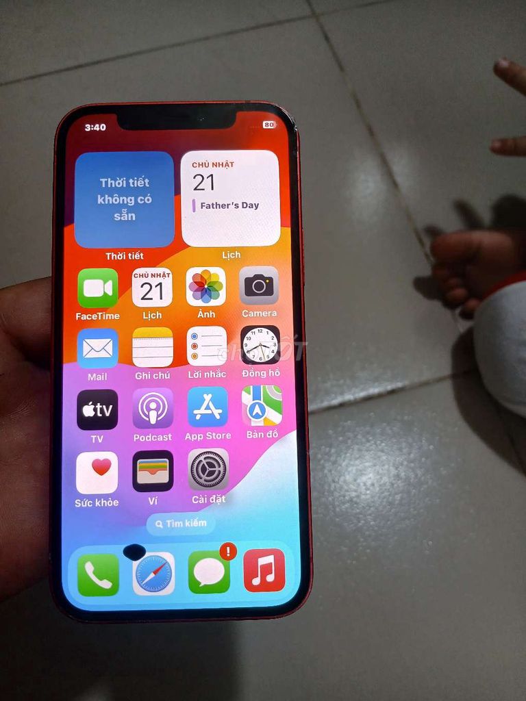 Apple iPhone 12 Đỏ Không dùng được SIM. Mua bán Điện thoại tại Quận 12 Tp Hồ Chí Minh được đăng bởi chi loan hình 1