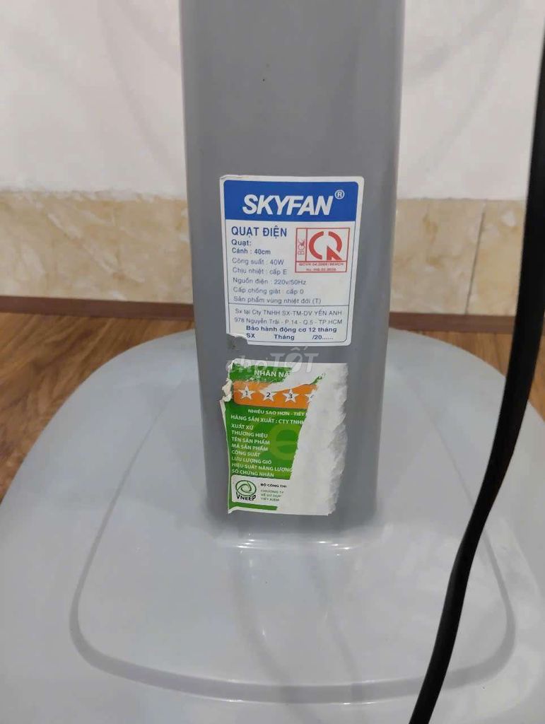 Quạt cây Skyfan vẫn đang dùng rất tốt