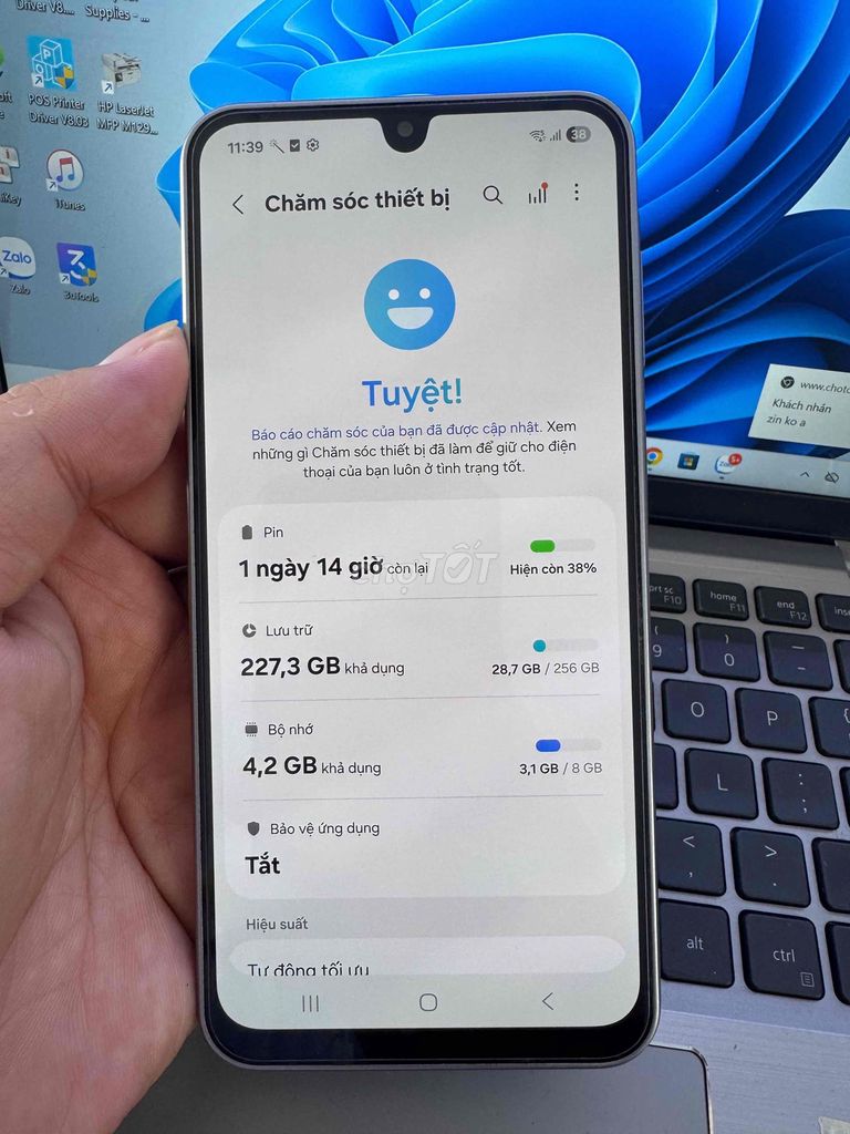 Samsung A17 5G 8GB/128GB Bạc. Mua bán Điện thoại tại Quận 6 Tp Hồ Chí Minh được đăng bởi QUỐC THIÊN BÁN GÓP 0 ĐỒNG  hình 1
