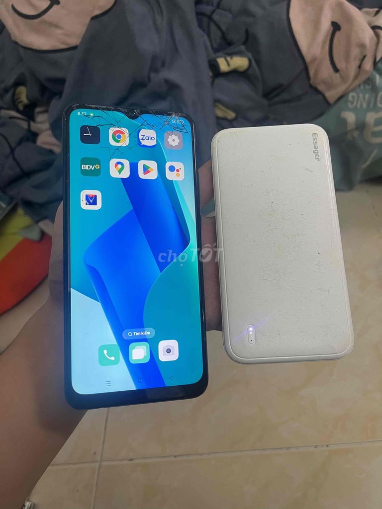 Sạc dựphòng essager10k kèm oppo A16k nứt xíukính2s. Mua bán Phụ kiện (Màn hình, Chuột...) tại Quận Tân Phú Tp Hồ Chí Minh được đăng bởi Trương Hiệp hình 1