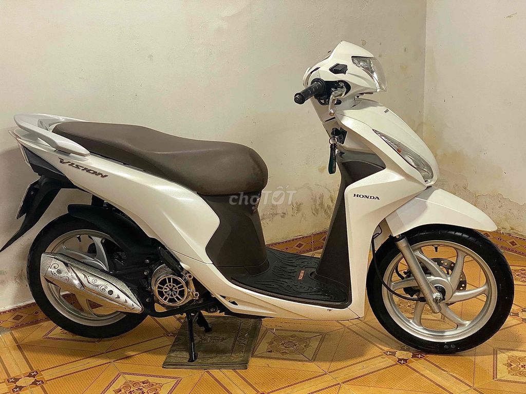 💯Vison 2019,Trắng Bạc,Bs Quận Nhứt,1 Đời Chủ. Mua bán Xe máy tại Quận Tân Bình Tp Hồ Chí Minh được đăng bởi Chú Út  hình 4