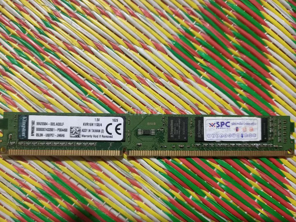 RAM Kingston KVR16N11S8/4. Mua bán Linh kiện (RAM, Card...) tại Huyện Lang Chánh Thanh Hóa được đăng bởi Hoàng Thiết hình 1