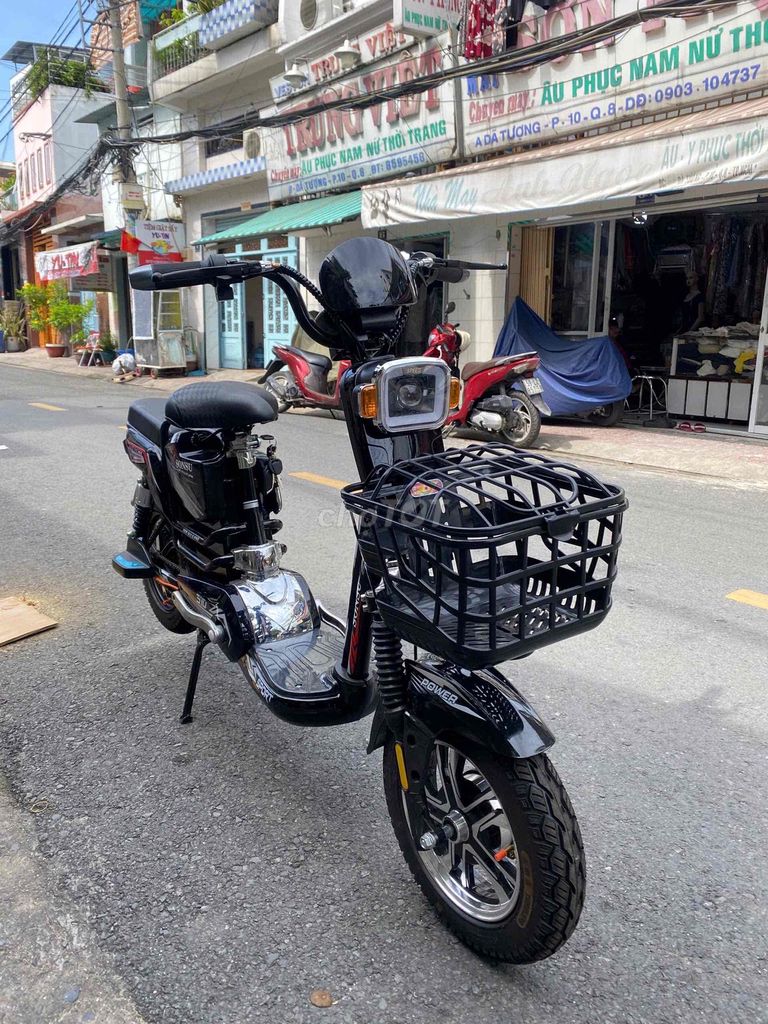 Xe Đạp Điện Sonsu S10 cứng cáp - độ bền cao. Mua bán Xe điện tại Quận 8 Tp Hồ Chí Minh được đăng bởi Cửa Hàng Xe Điện Huỳnh Như  hình 1