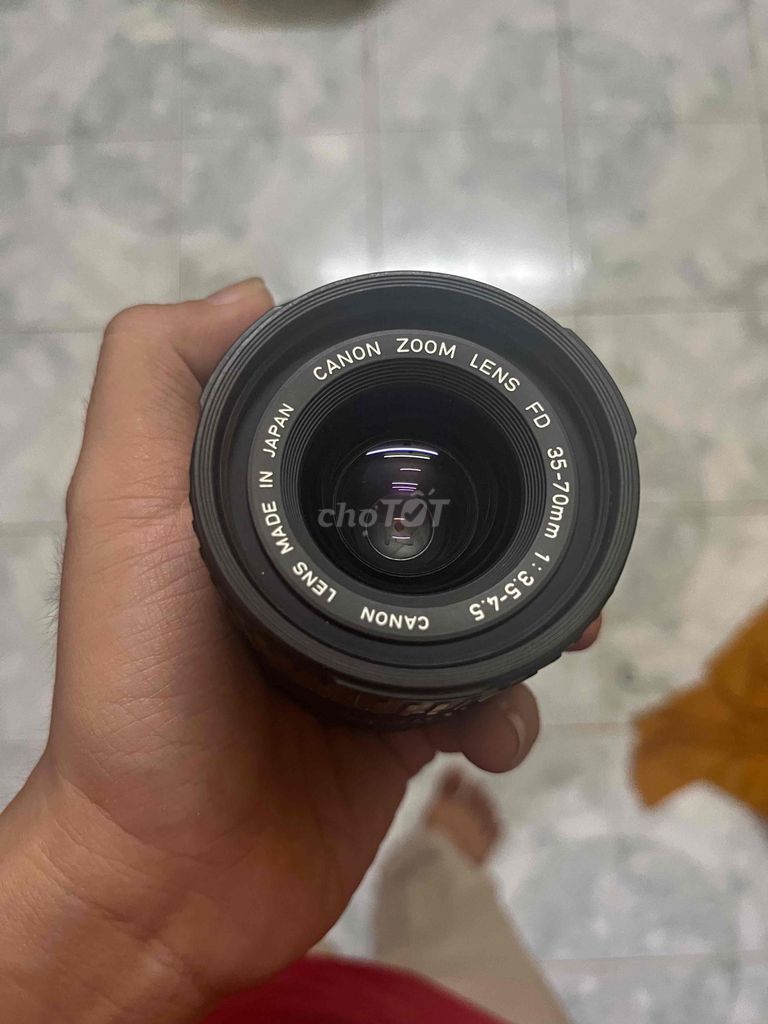 Ống kính Canon FD 35-70 macro. Mua bán Máy ảnh, Máy quay tại undefined Tp Hồ Chí Minh được đăng bởi Bán tùm lum hình 1