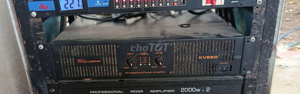 Cục đẩy ML Servopower KV660 Đen. Mua bán Tivi, Âm thanh tại Huyện Thạnh Phú Bến Tre được đăng bởi Minh Thừa hình 1