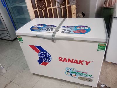 300 lít tủ đông mát Sanaky Inverter
