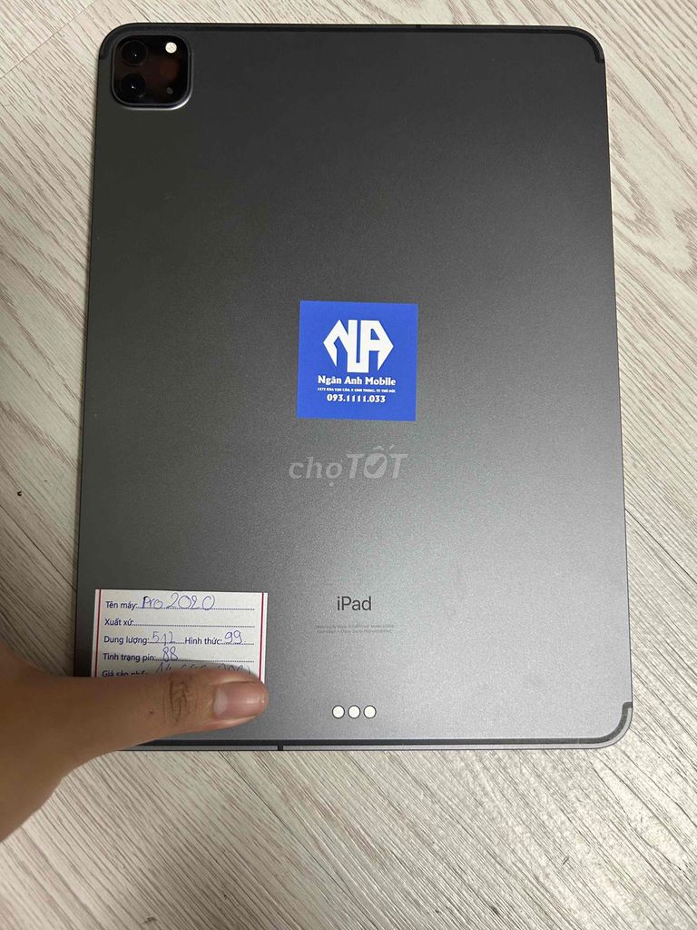 Apple iPad Pro 2020 512Gb 5G. Mua bán Máy tính bảng tại Thành phố Thủ Đức Tp Hồ Chí Minh được đăng bởi Ngân anh mobile hình 1