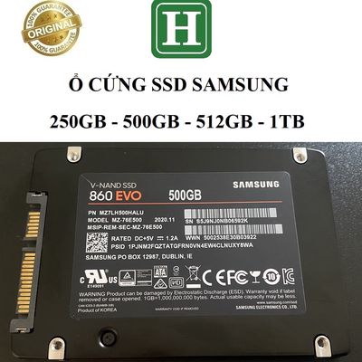 Ổ CỨNG SSD 1TB, 512GB, 500GB,... SSD SAMSUNG