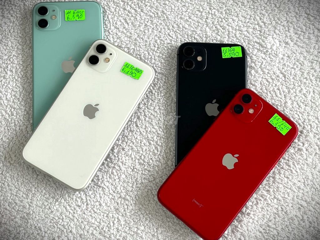 IPHONE 11 THƯỜNG ĐỦ DUNG LƯƠNG 64G , 128G. Mua bán Điện thoại tại Thành phố Buôn Ma Thuột Đắk Lắk được đăng bởi Cầm Đồ PHÚT 89  hình 1