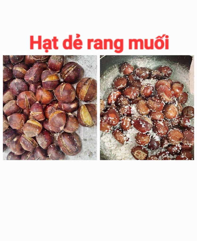 Hạt dẻ rang muối
➖ 100 K / kg