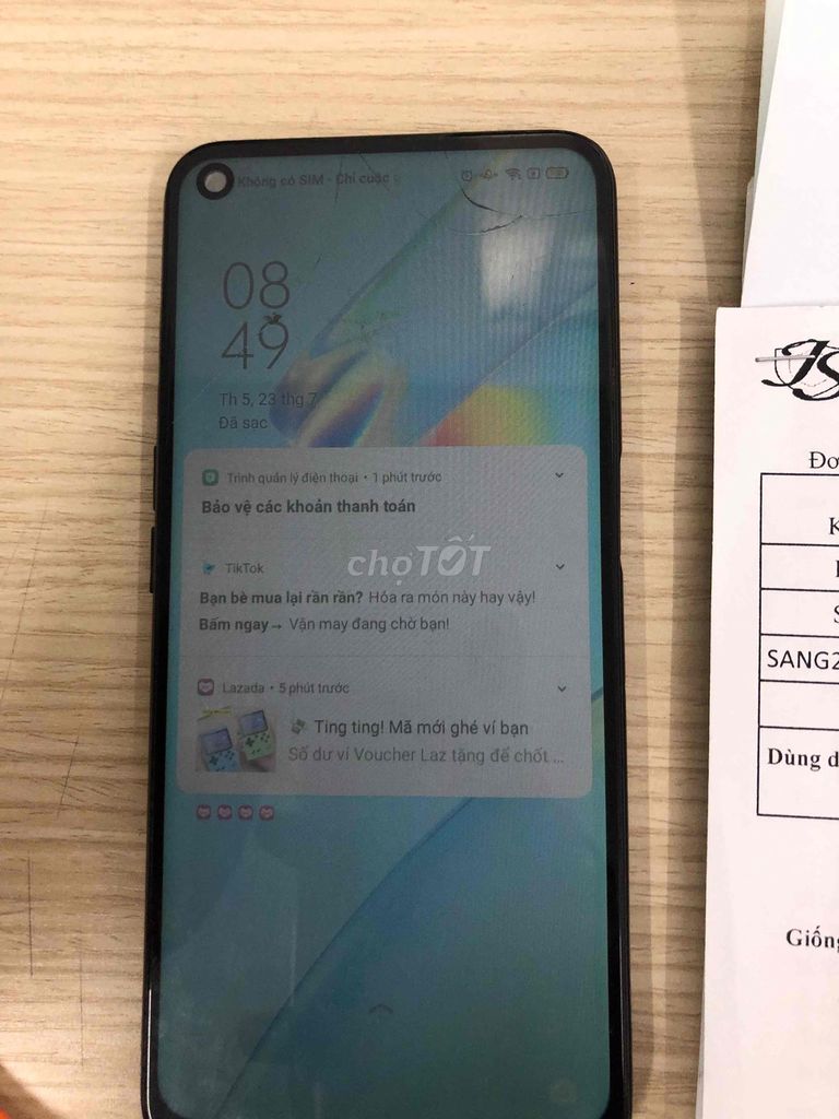Oppo A54 128GB Đen 4G. Mua bán Điện thoại tại Thành phố Thủ Dầu Một Bình Dương được đăng bởi Trí Tình Quách hình 1