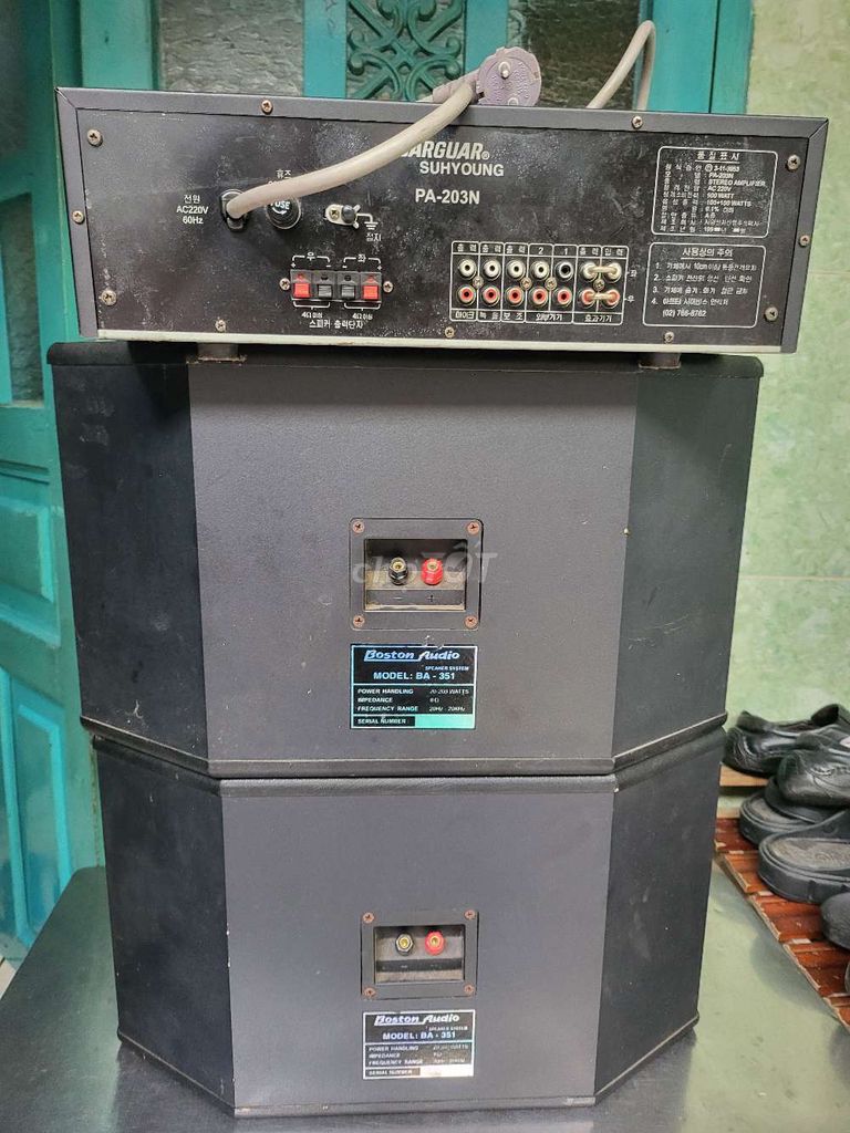 Bộ karaoke ampli +loa. Mua bán Tivi, Âm thanh tại Quận 8 Tp Hồ Chí Minh được đăng bởi Nguyễn Thuận  hình 2